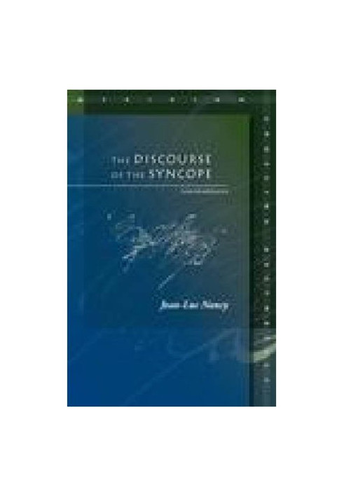 The Discourse of the Syncope: Logodaedalus (Meridian: Crossing Aesthetics)