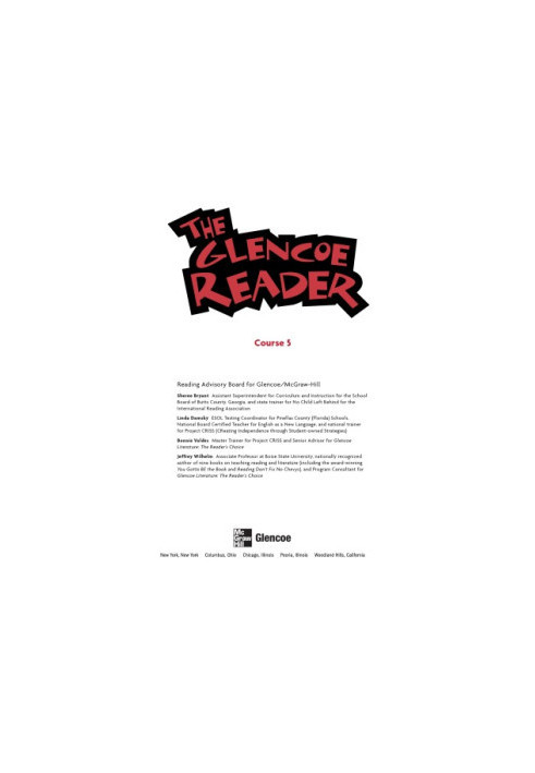 The Glencoe Reader Grade 10