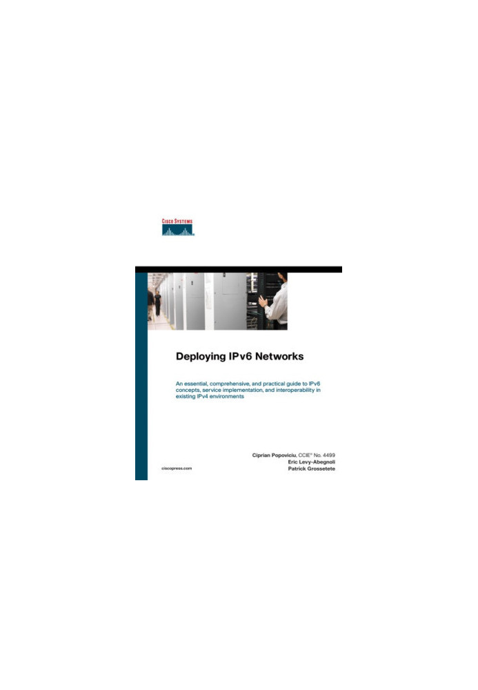 Deploying IPv6 networks Includes index