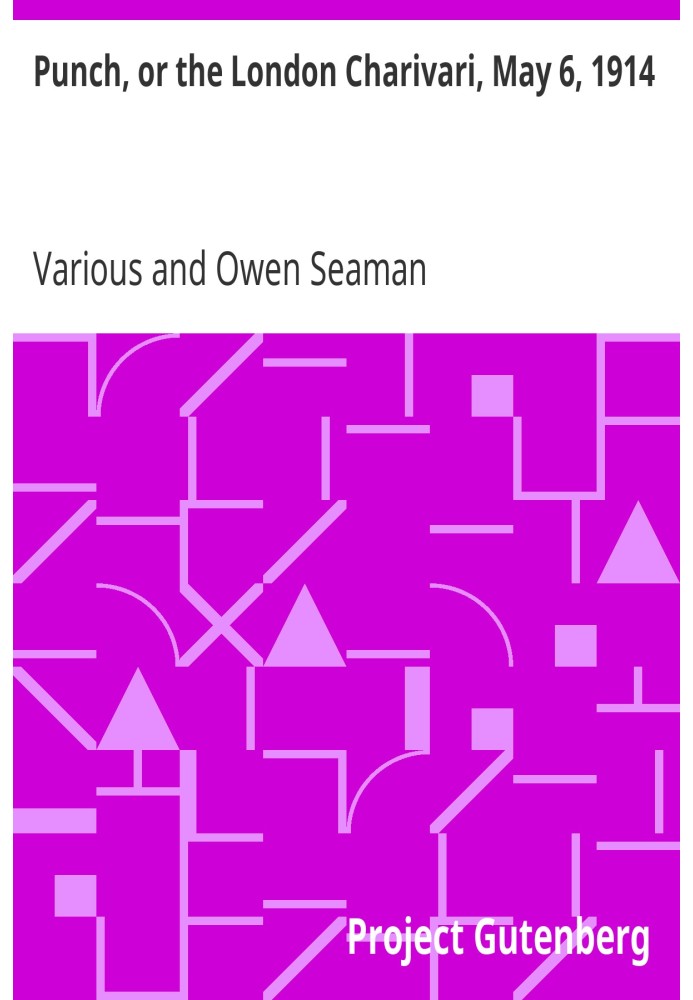 Панч, або Лондонський чаріварі, 6 травня 1914 року