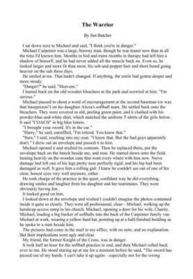 The Warrior (The Dresten Files, 10.3)