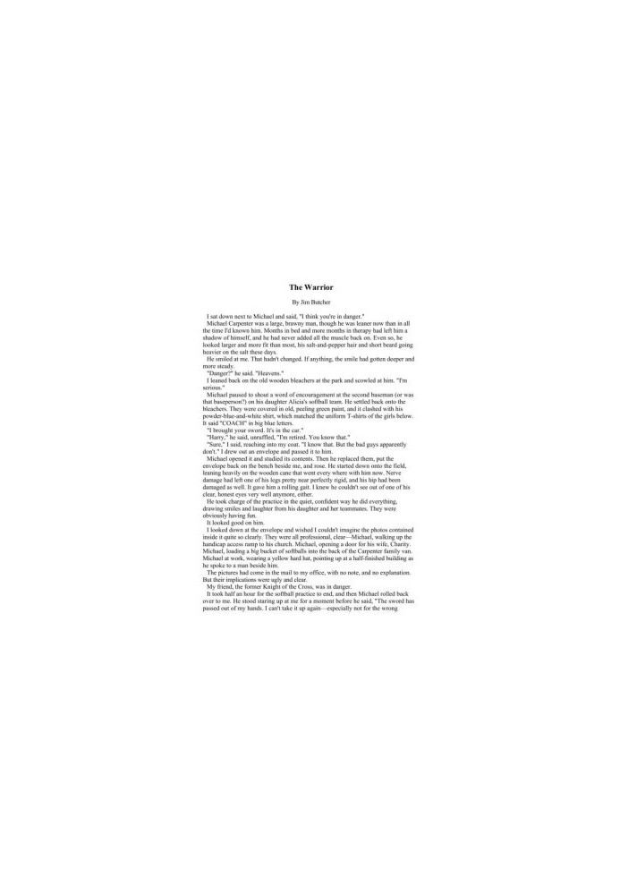 The Warrior (The Dresten Files, 10.3)