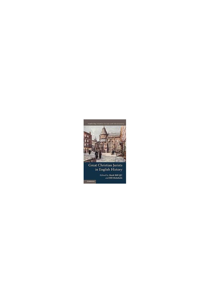 Great Christian jurists in English history