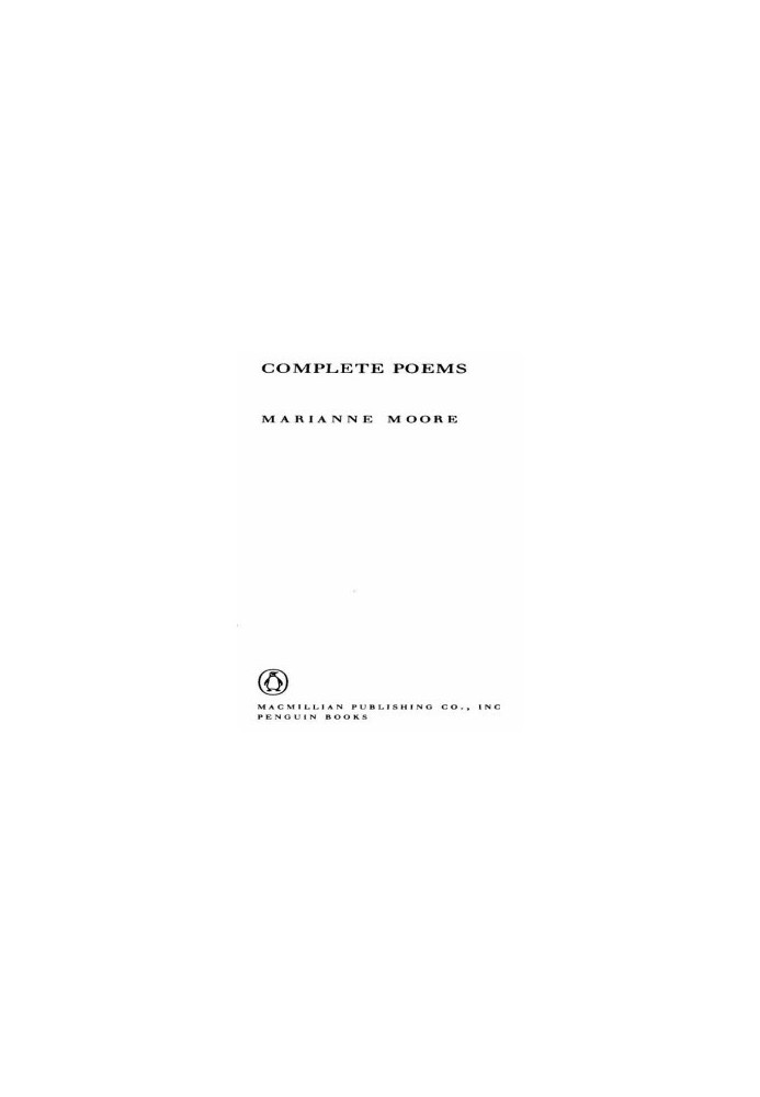 Complete Poems