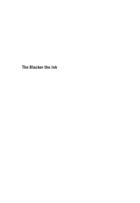 The blacker the ink: constructions of black identity in comics and sequential art