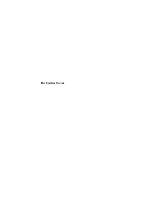 The blacker the ink: constructions of black identity in comics and sequential art