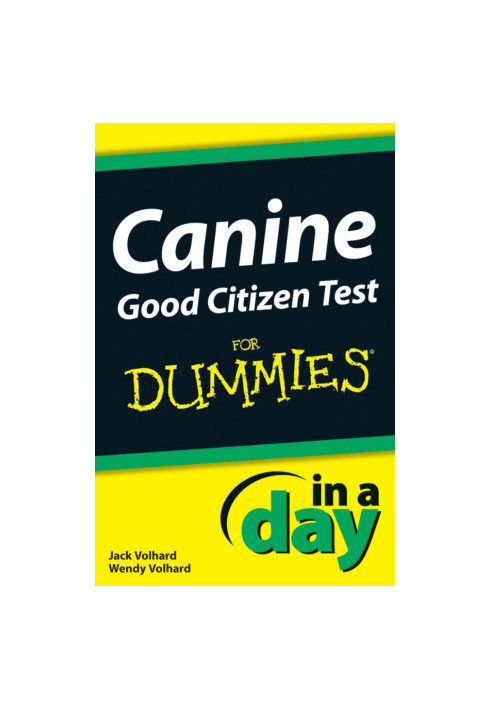 Canine Good Citizen Test In a Day For Dummies