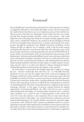 Landmark Cases in Family Law