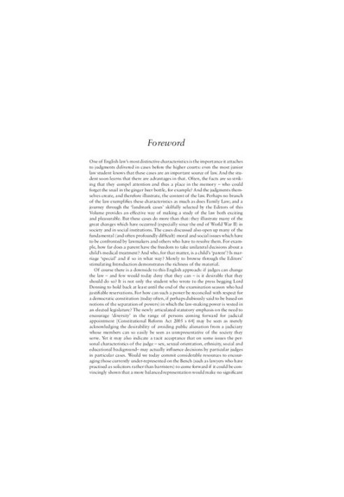 Landmark Cases in Family Law