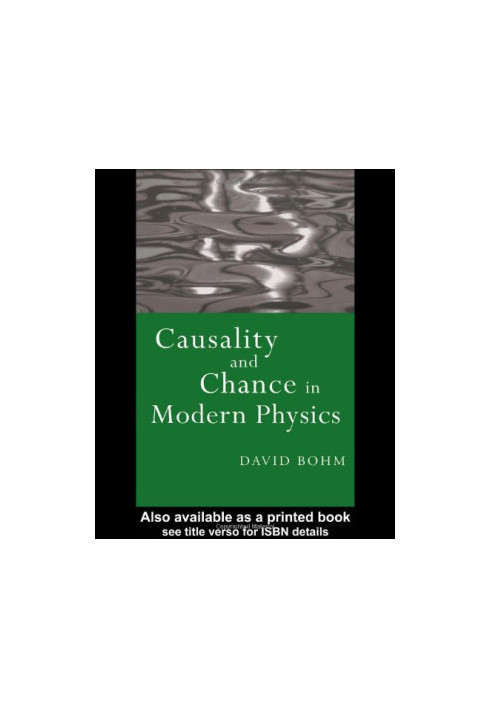 Causality and Chance in Modern Physics
