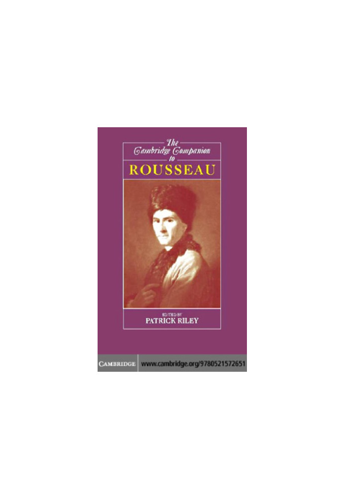 The Cambridge companion to Rousseau