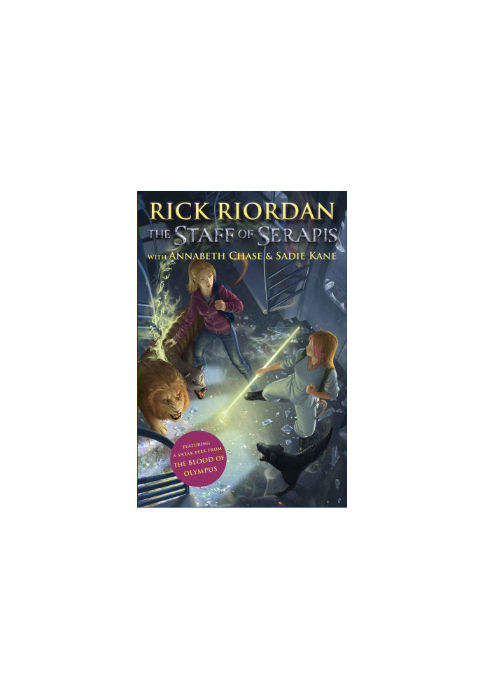 The Staff of Serapis (Percy Jackson & Kane Chronicles Crossover (Demigods and Magicians))
