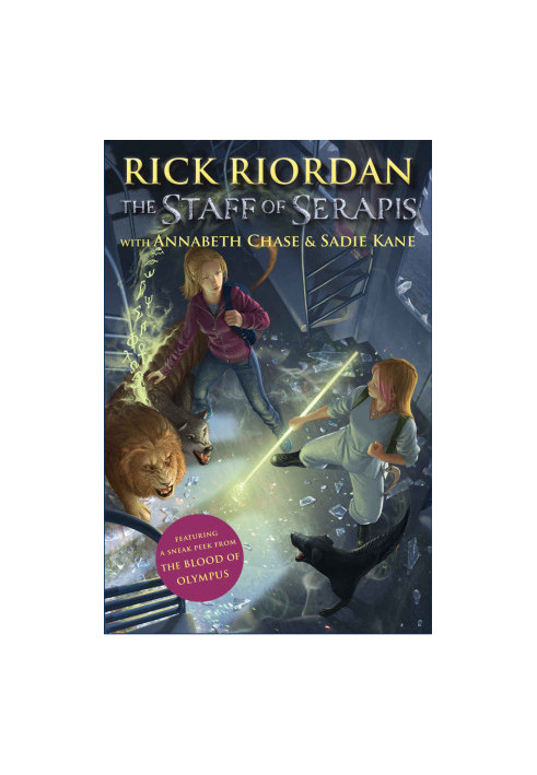 The Staff of Serapis (Percy Jackson & Kane Chronicles Crossover (Demigods and Magicians))