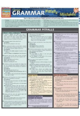 Common Grammar Pitfalls & Mistakes (BarCharts QuickStudy)