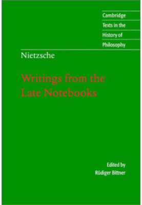 Writings from the Late Notebooks