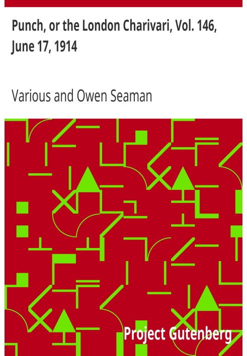 Панч, або Лондонський чаріварі, том. 146, 17 червня 1914 р