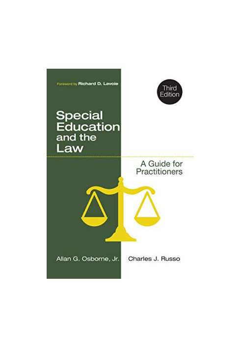 Special Education and the Law: A Guide for Practitioners