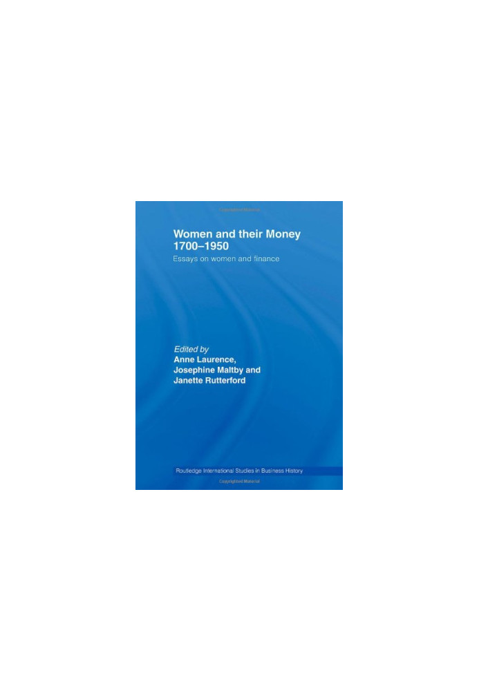 History of Women as Investors (Routledge International Studies in Business History)