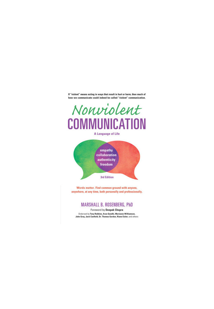 Nonviolent Communication: A Language of Life (Nonviolent Communication Guides)