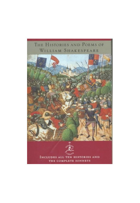 Histories and Poems of William Shakespeare