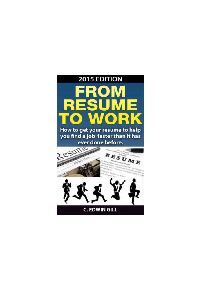 From Resume To Work: How to get your resume to help you find a job faster than it has ever done before.
