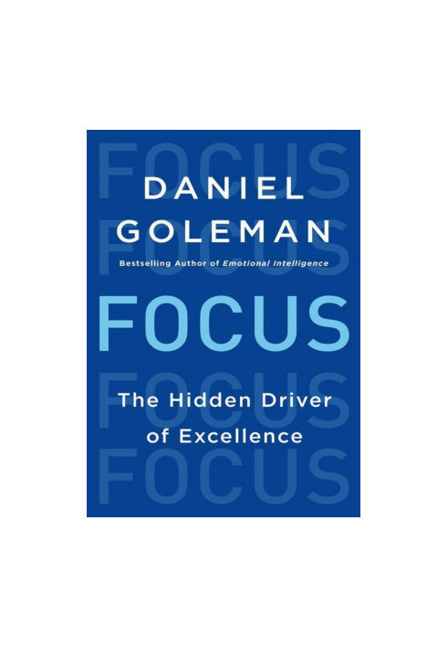 Focus: The Hidden Driver of Excellence