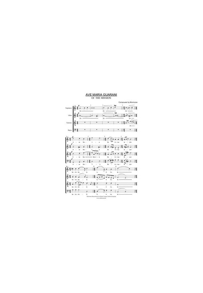 Ave Maria Guarani. Cappella