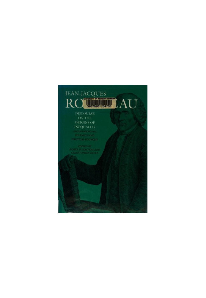Discourse on the Origins of Inequality (Second Discourse), Polemics, and Political Economy