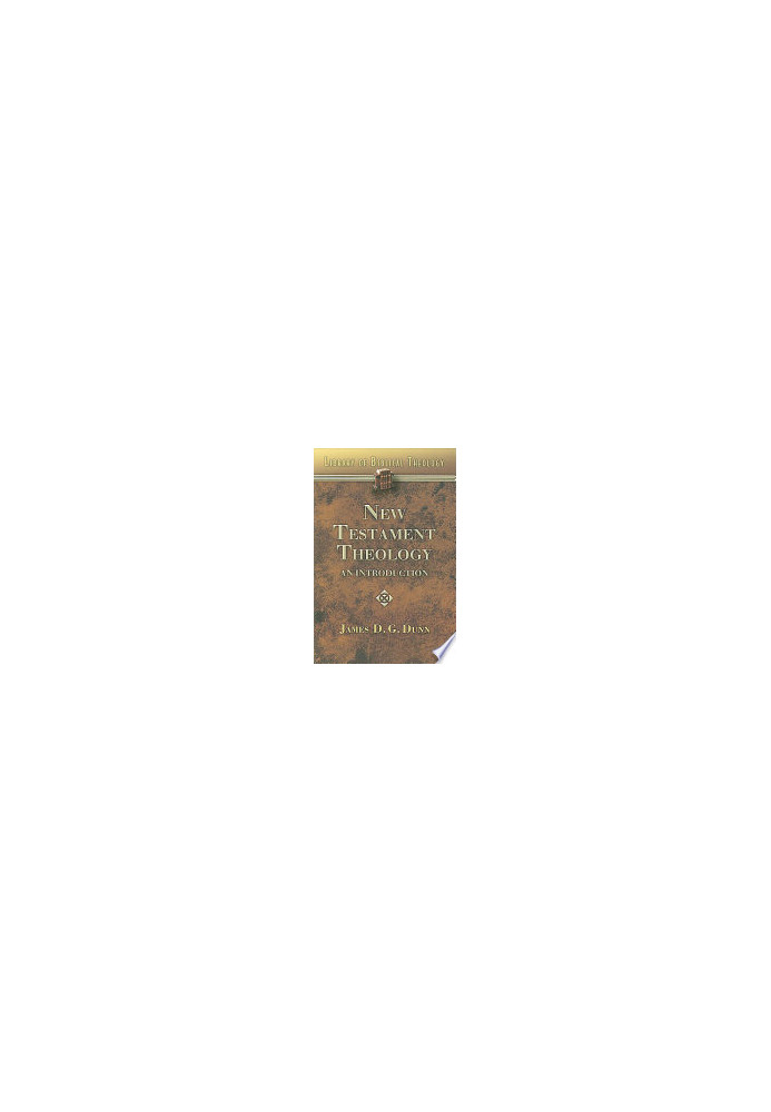 New Testament Theology: An Introduction (Library of Biblical Theology)