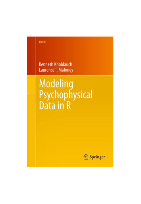 Modeling Psychophysical Data in R