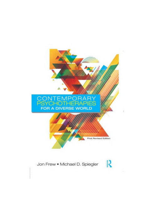 Contemporary psychotherapies for a diverse world