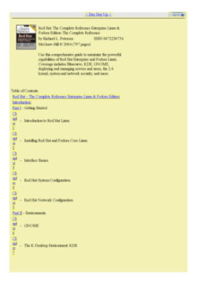 Red Hat: the complete reference: Enterprise Linux & Fedora edition