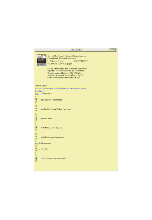 Red Hat: the complete reference: Enterprise Linux & Fedora edition