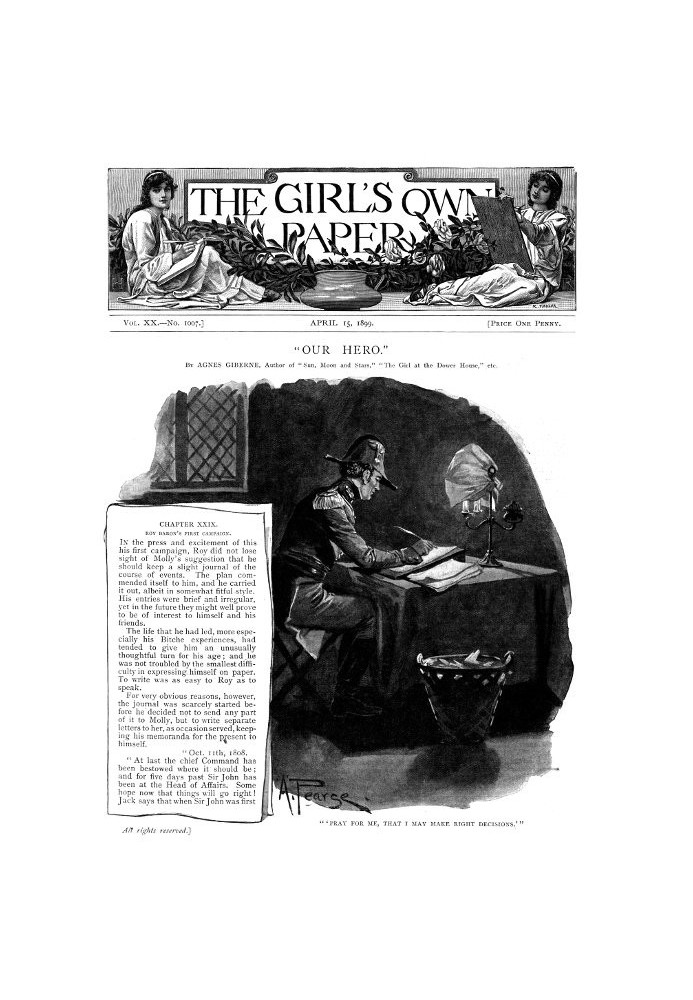 The Girl's Own Paper. том. XX. № 1007. 15 квітня 1899 р