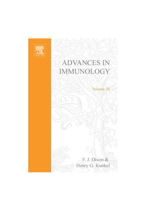 ADVANCES IN LMMUNOLOGY VOLUME 20