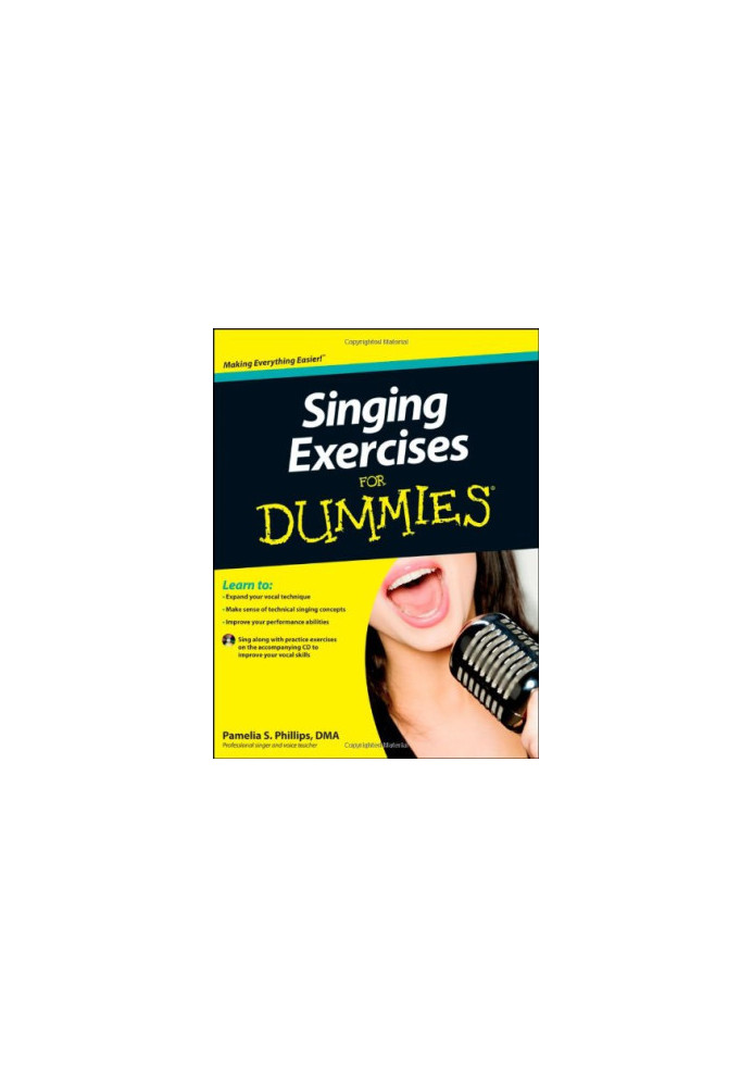 Singing Exercises For Dummies, with CD