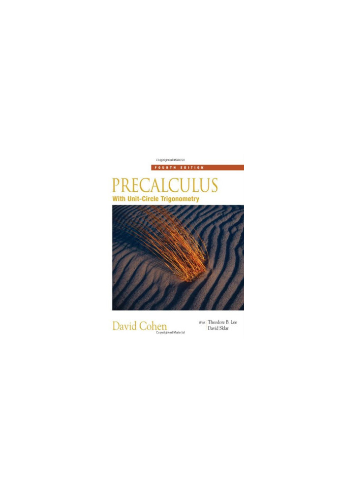 Precalculus with Unit-Circle Trigonometry