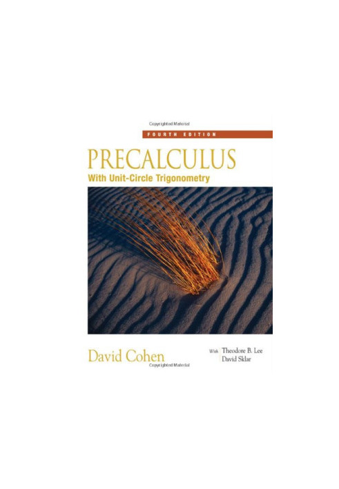 Precalculus with Unit-Circle Trigonometry