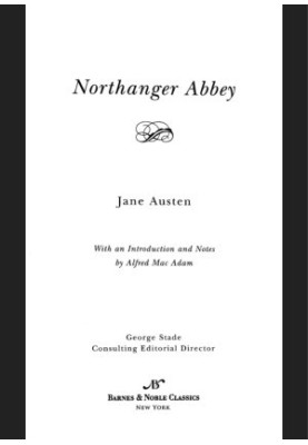 Northanger Abbey