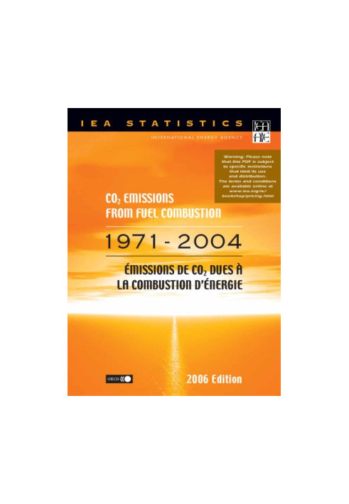 CO2 emissions from fuel combustion 1971-2004  : Emissions de CO2 dues a la combustion d energie 1971-2004.