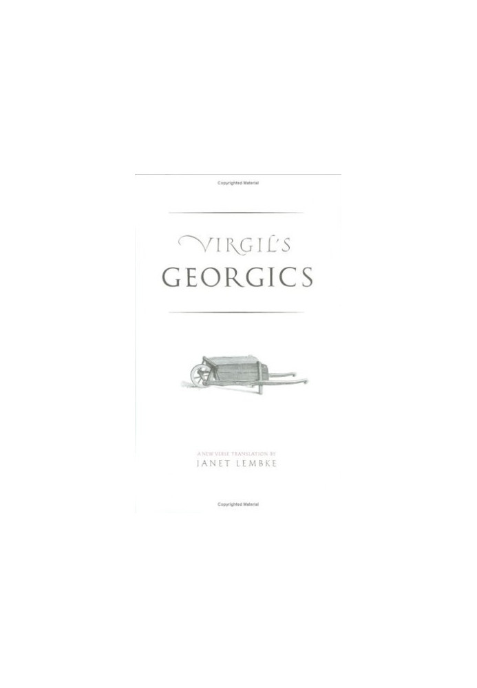 Virgil's Georgics (The Yale New Classics Series)