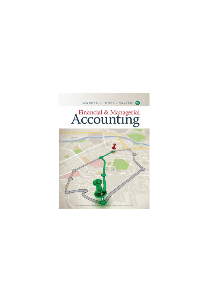 Financial and Managerial Accounting, 15th Edition