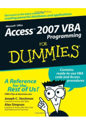 Access 2007 VBA Programming For Dummies