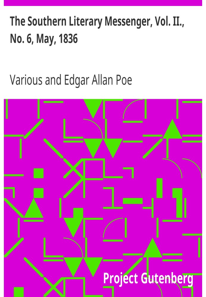 Південний літературний посланник, том. II., № 6, травень 1836 р