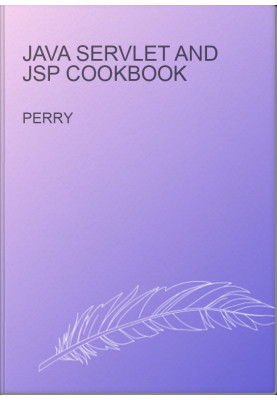 Java Servlet and JSP Cookbook
