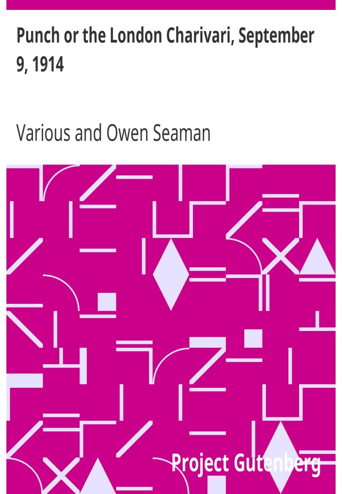 Панч або лондонський чаріварі, 9 вересня 1914 року