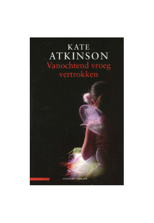 Vanochtend vroeg vertrokken
