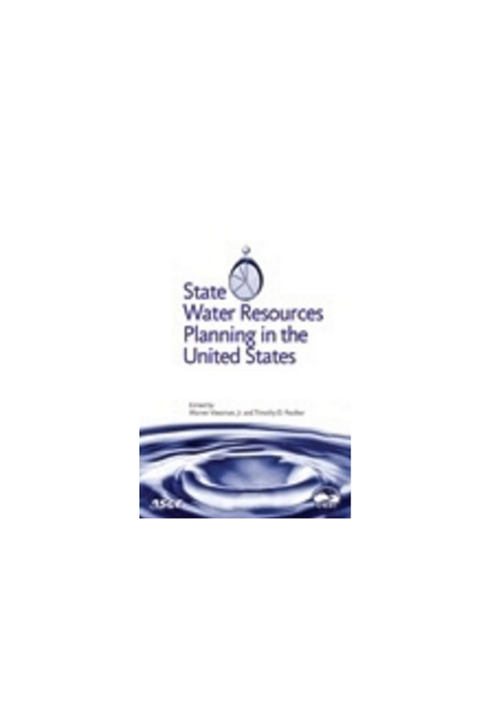 State water resources planning in the United States