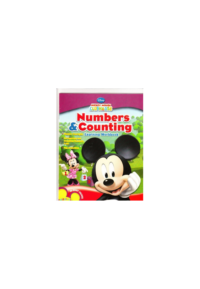 Mickey Mouse Clubhouse Numbers and Counting Workbook