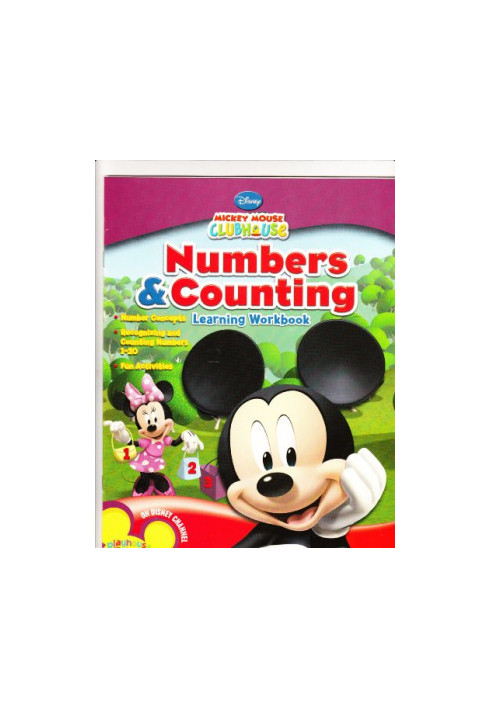 Mickey Mouse Clubhouse Numbers and Counting Workbook
